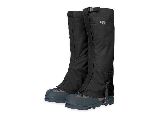 OR Verglas Gaiters Sort M Lette og robuste gamasjer 
